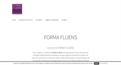 Desktop Screenshot of formafluens.com